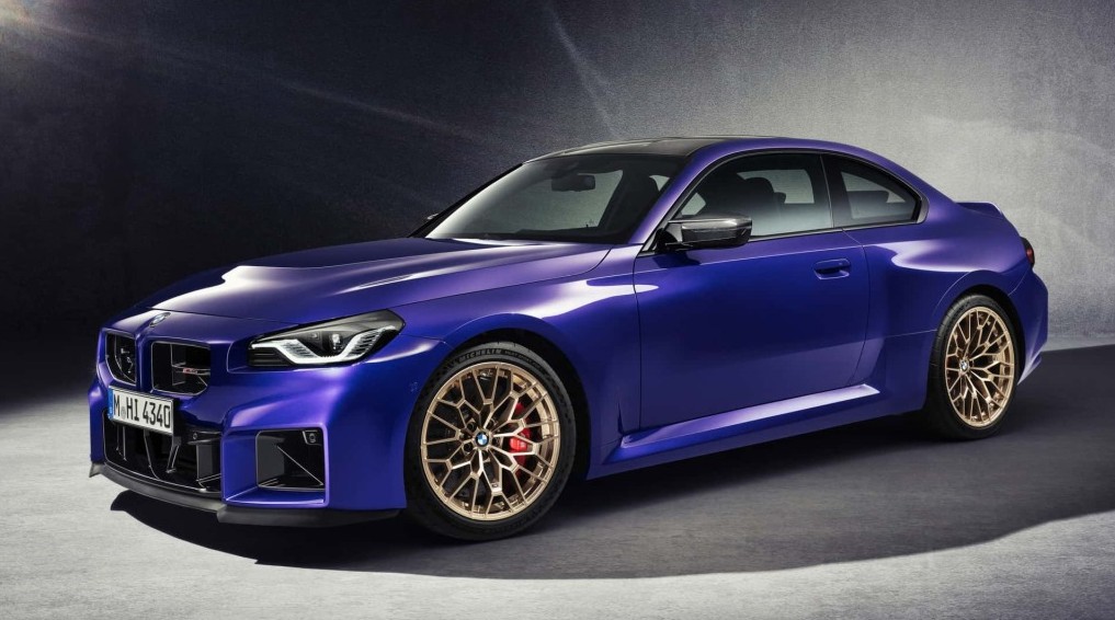 BMW M2 CS 2025 Blauw - 1:18